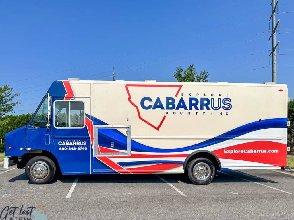 Cabarrus County mobile visitor center