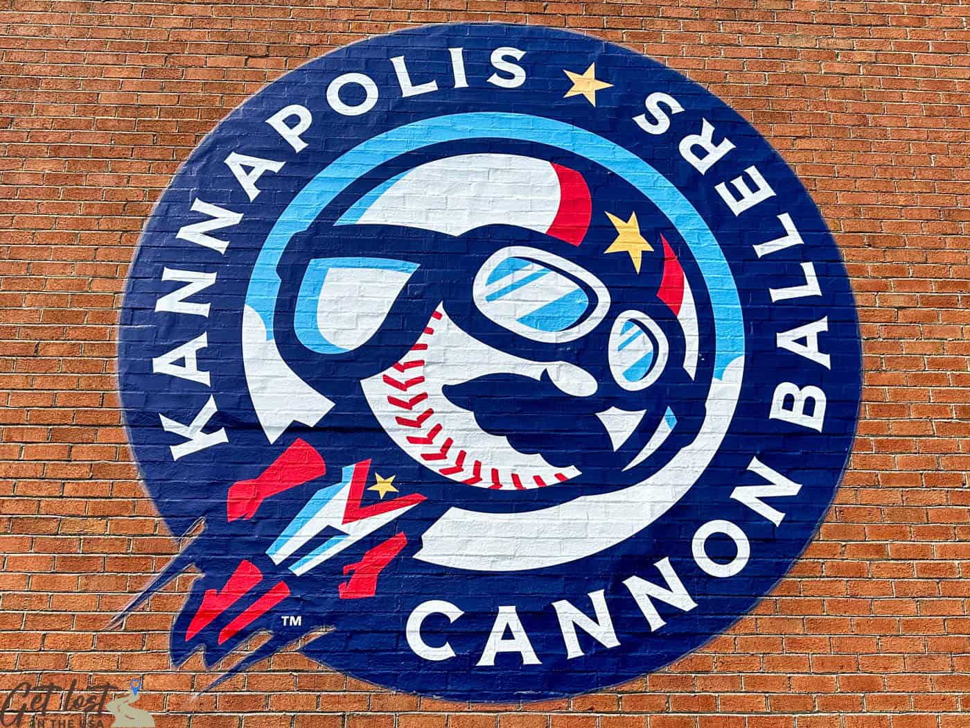 Kannapolis Cannonballers Mural