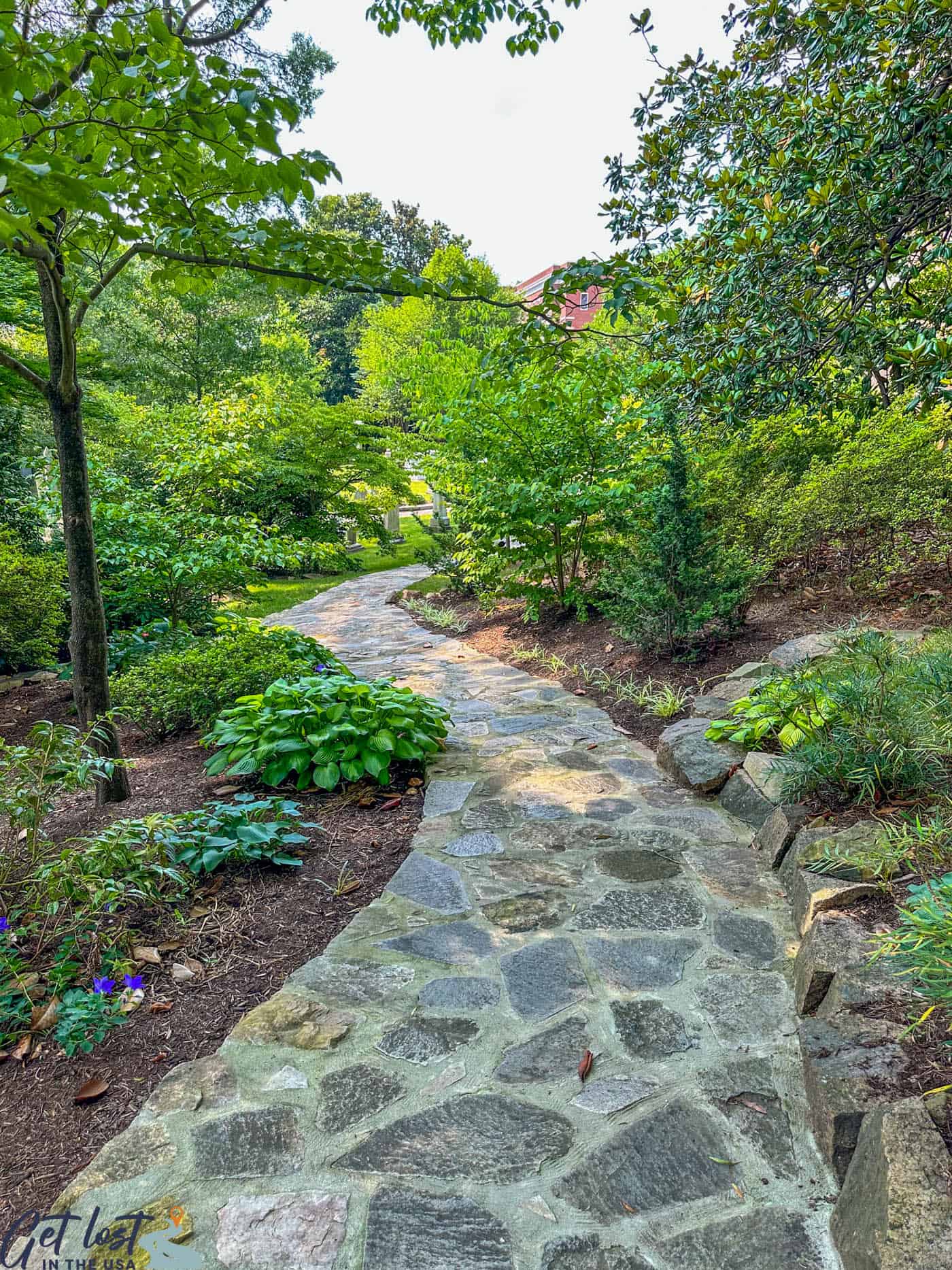 Memorial Garden pathway