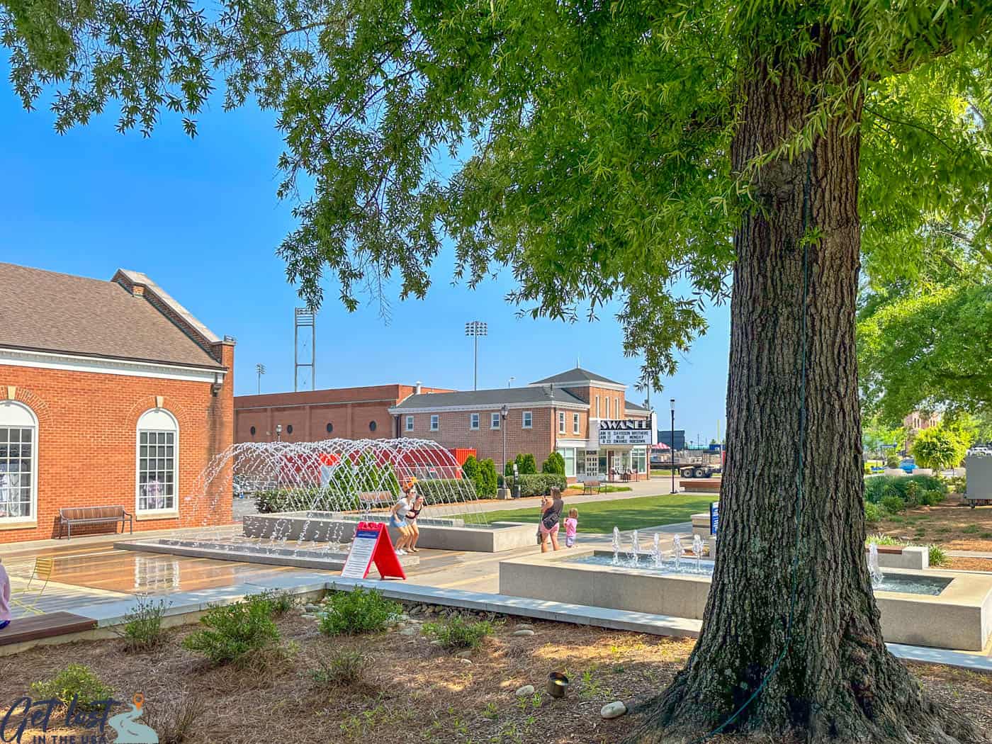 fountain in Kannapolis