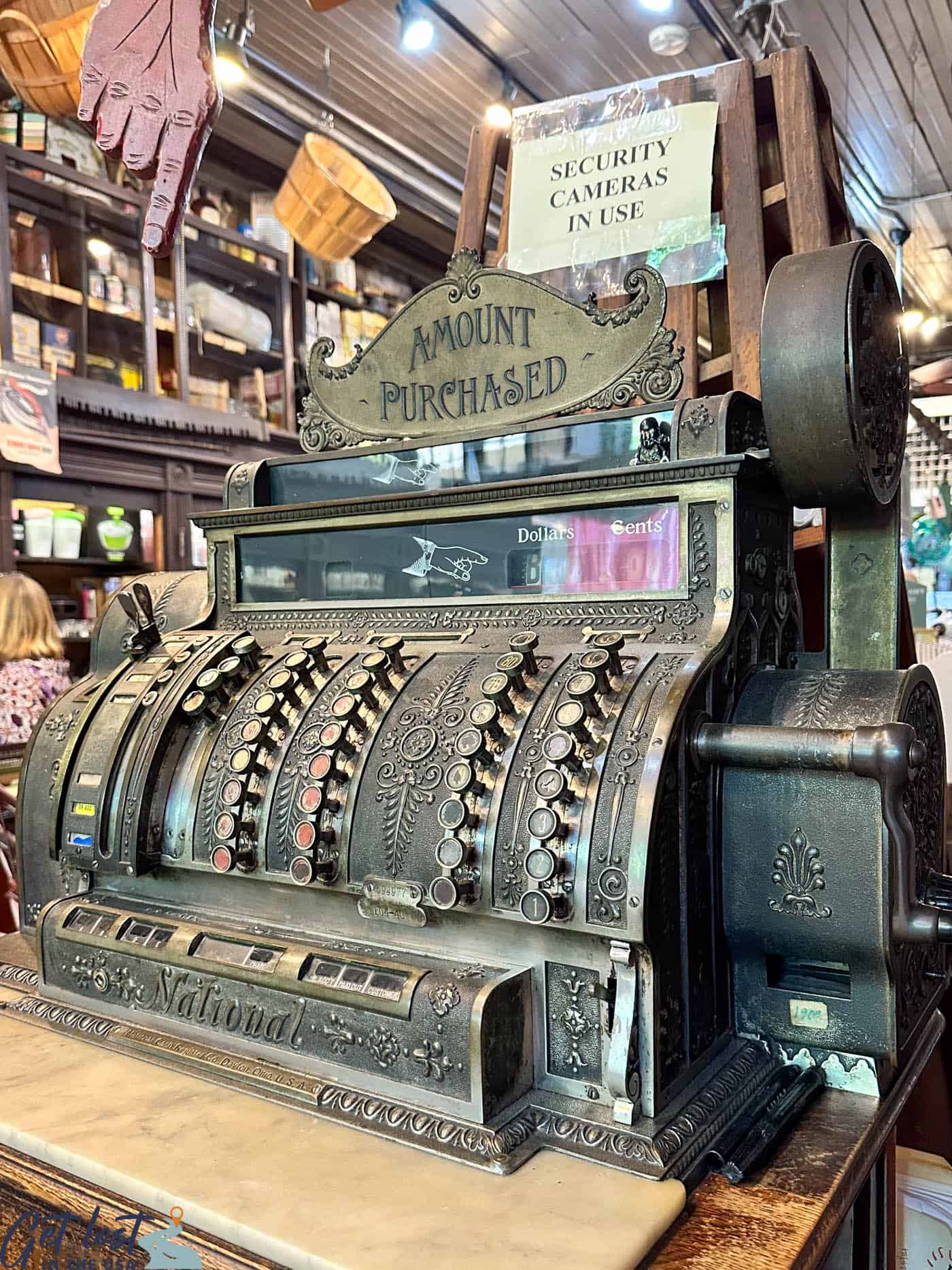 Harrison Brothers old cash register