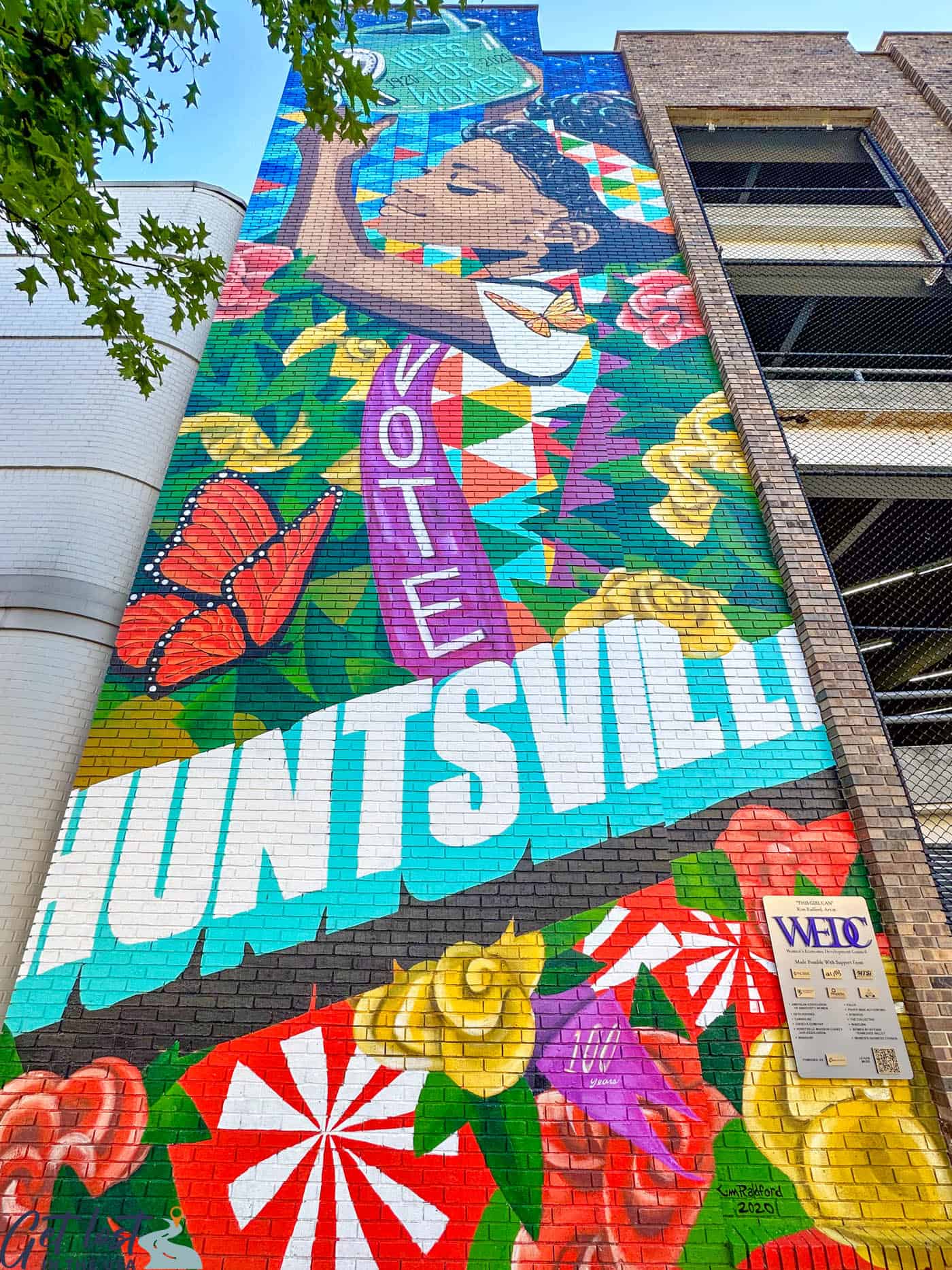 Huntsville vote mural