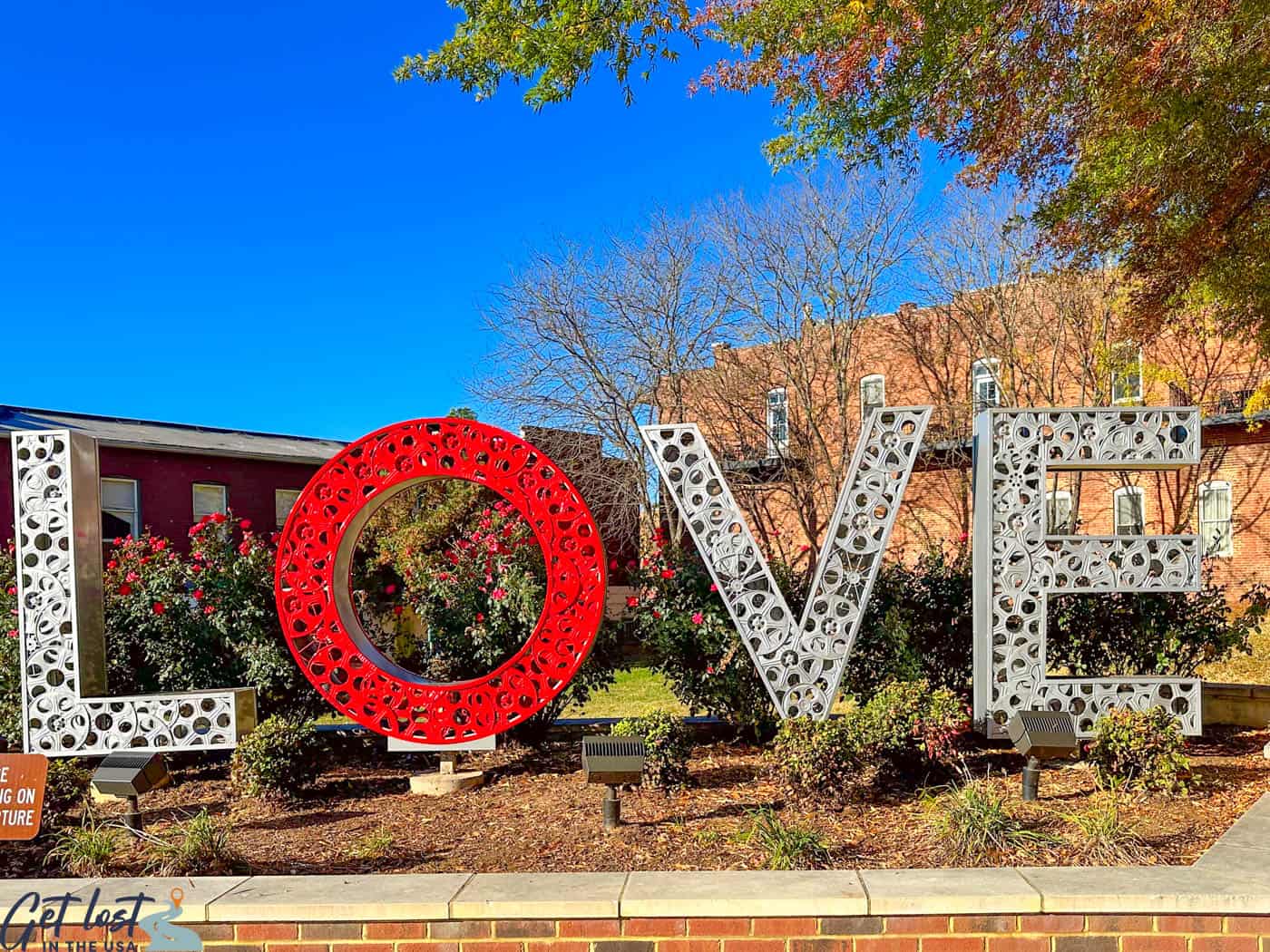 LOVE sign in Culpeper VA