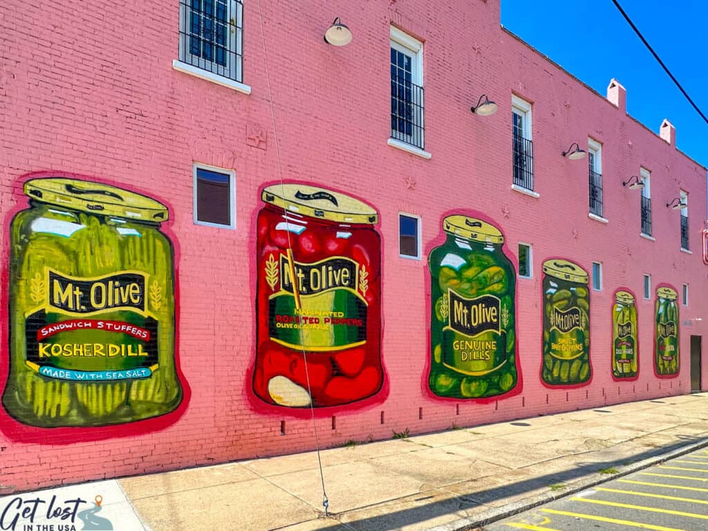 Mt. Olive Pickles mural