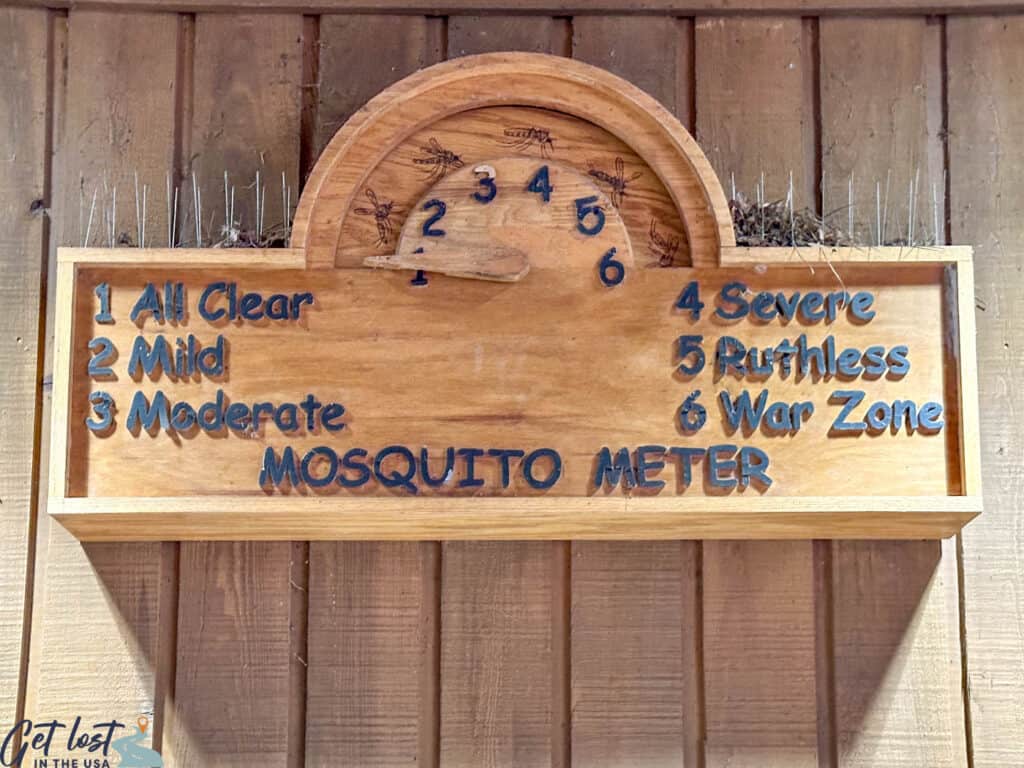 Congaree mosquito meter