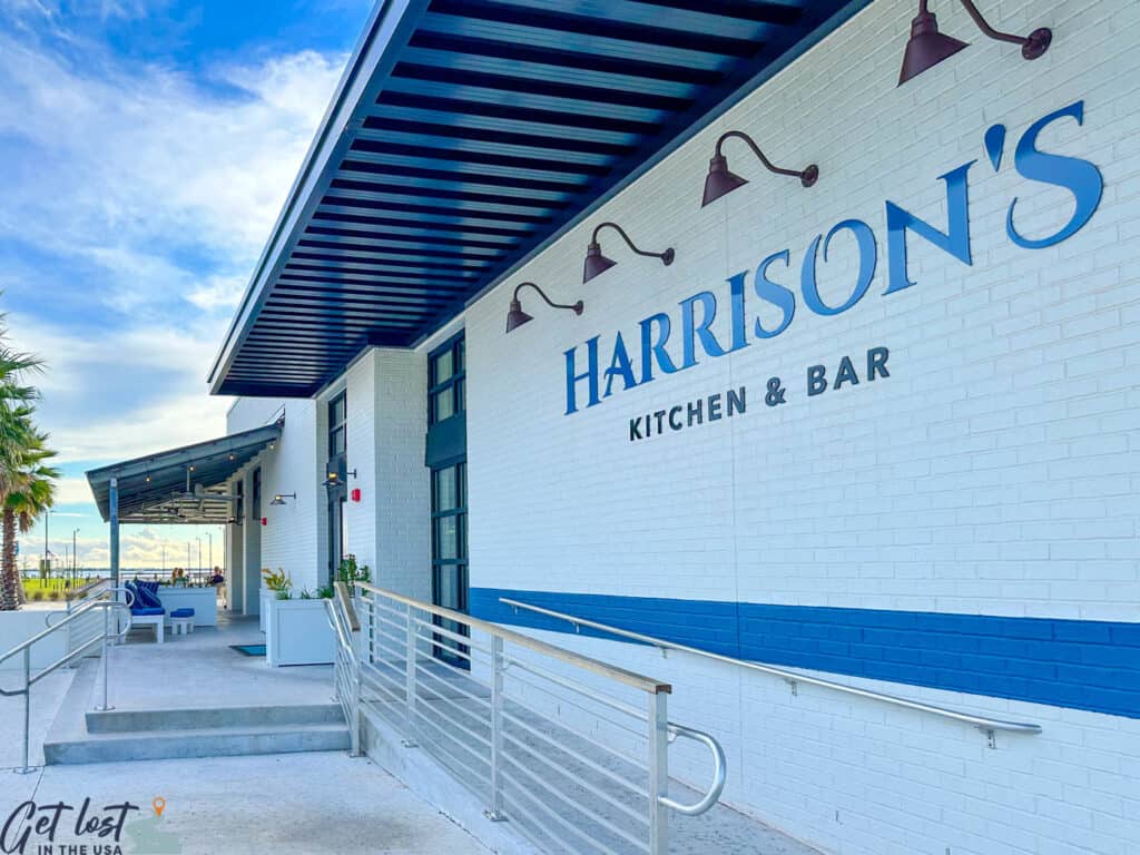 Harrison's exterior.