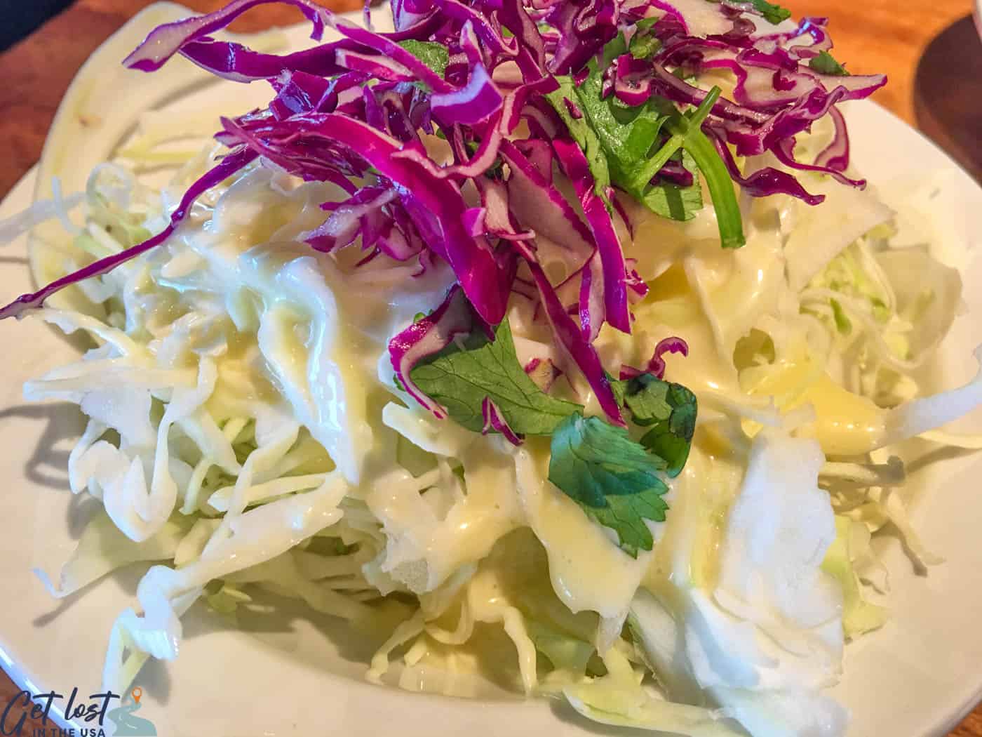 fresh coleslaw