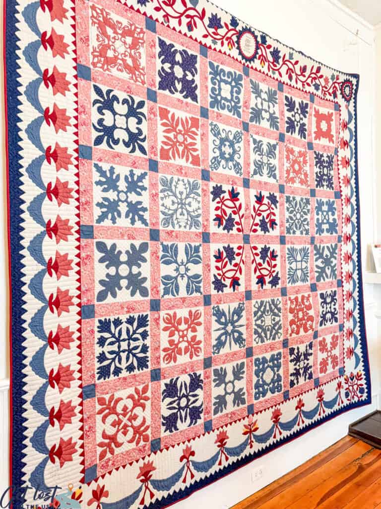 a birthday quilt.