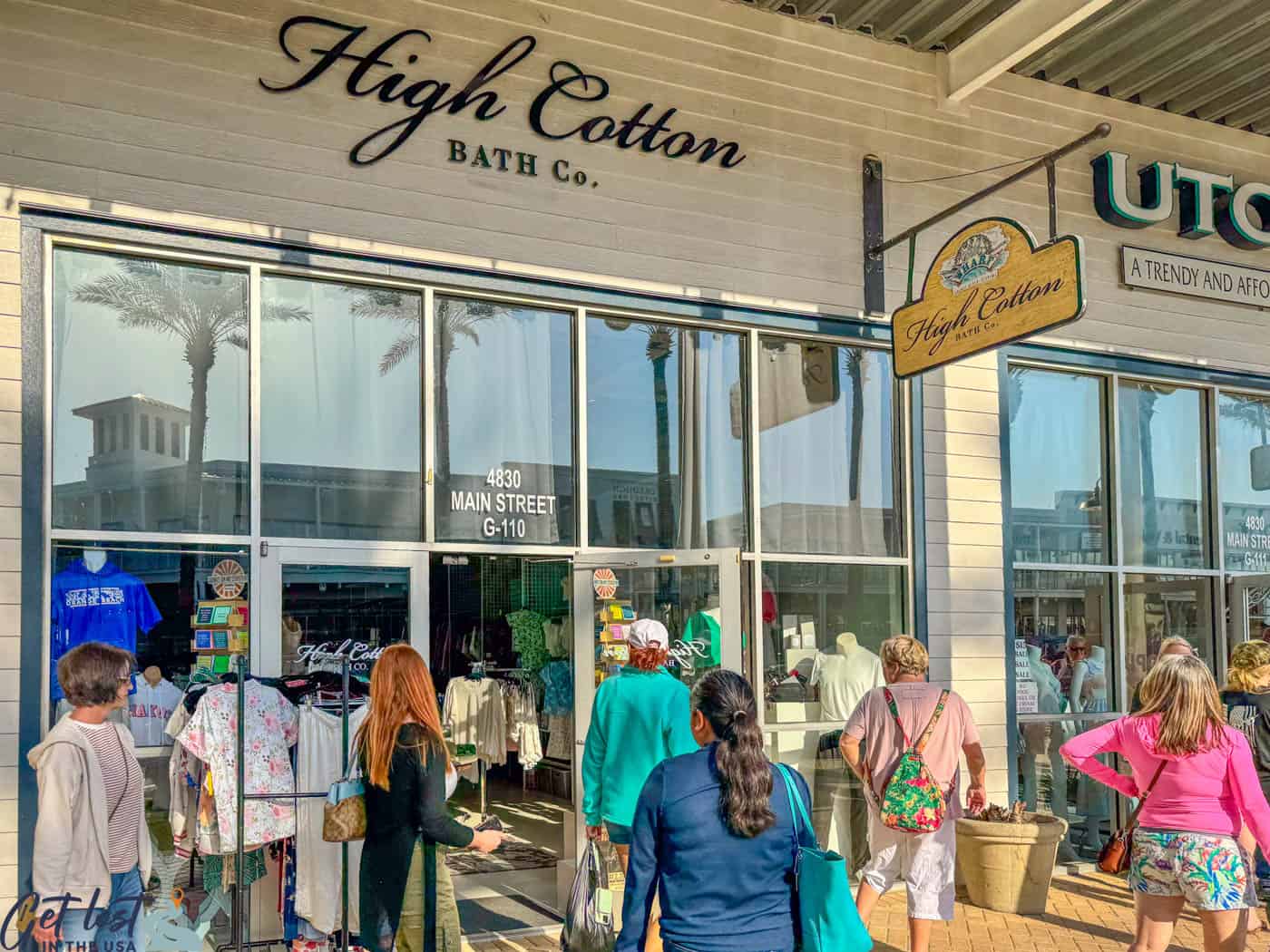 High Cotton Bath Co. exterior.