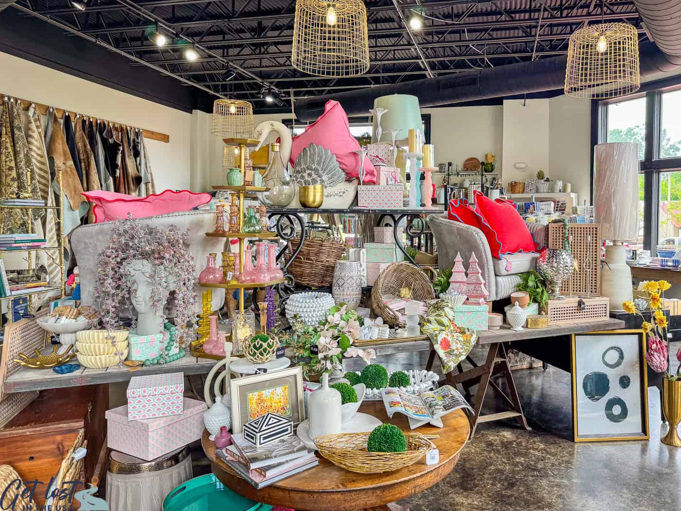 Finch Gifts and Interiors shop.