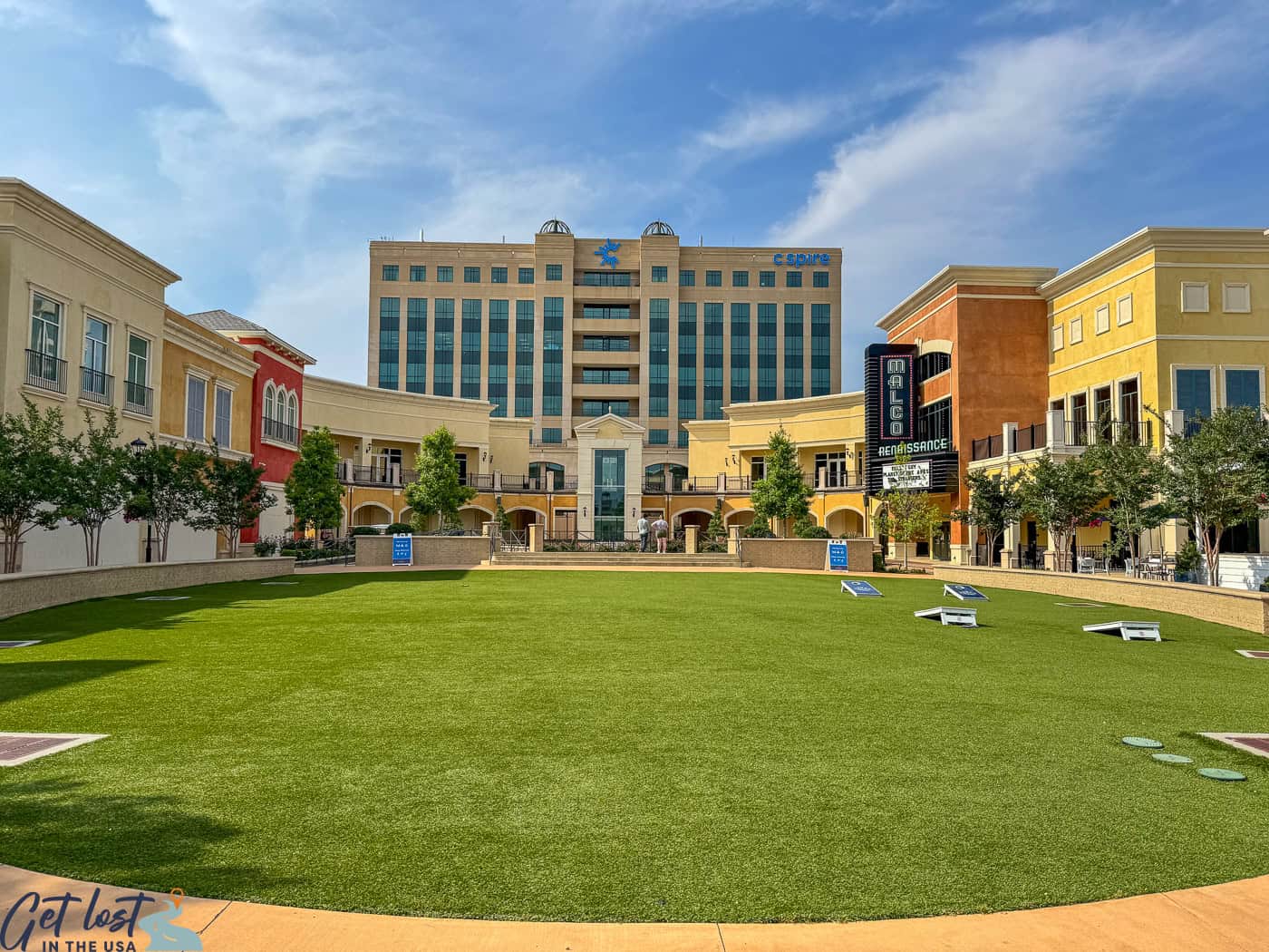 lawn at Renaissance at Colony Park.