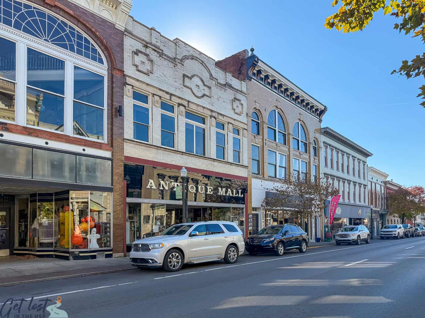 downtown Shelbyville, KY.