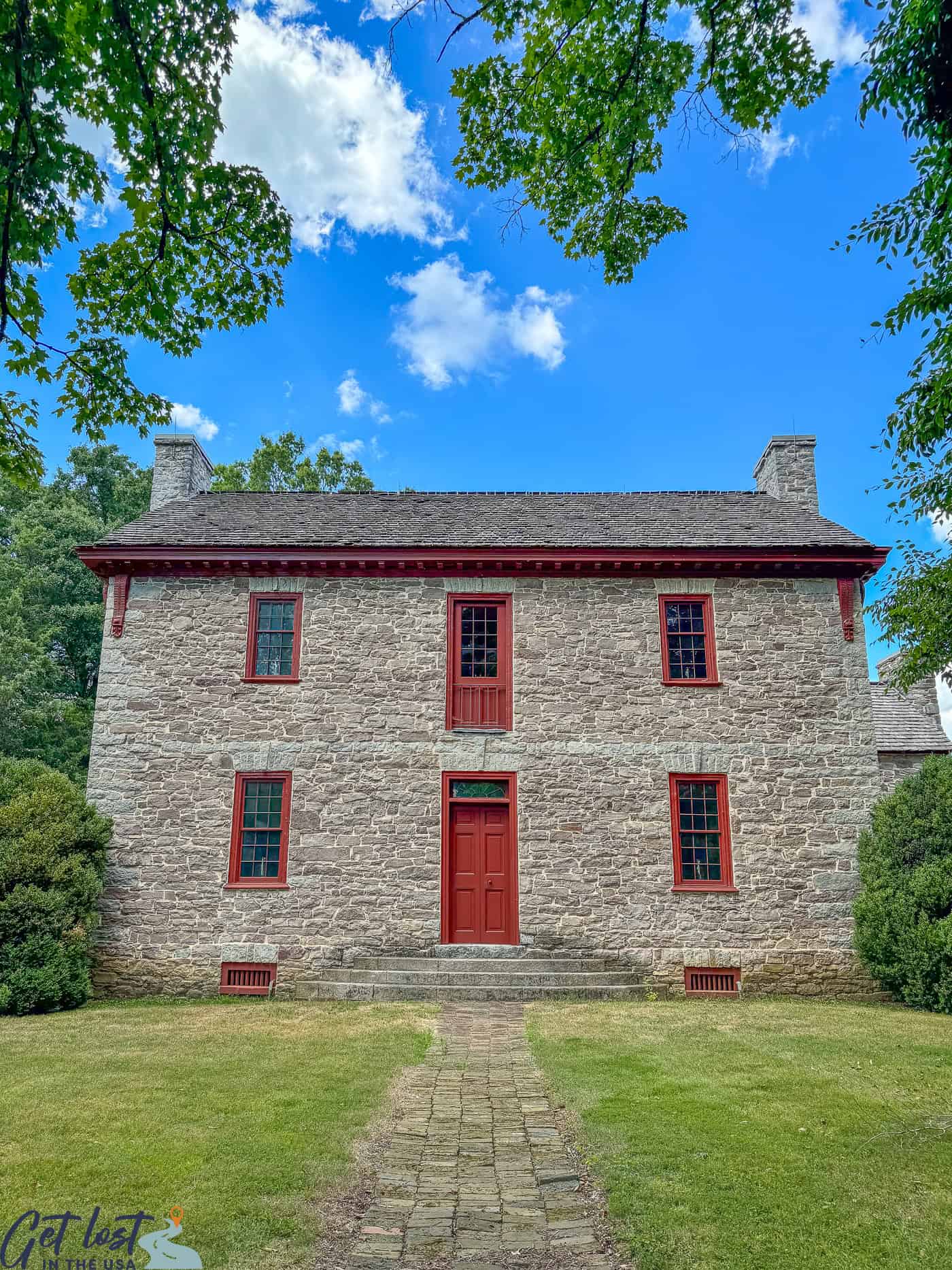 exterior of the Ramsey House.