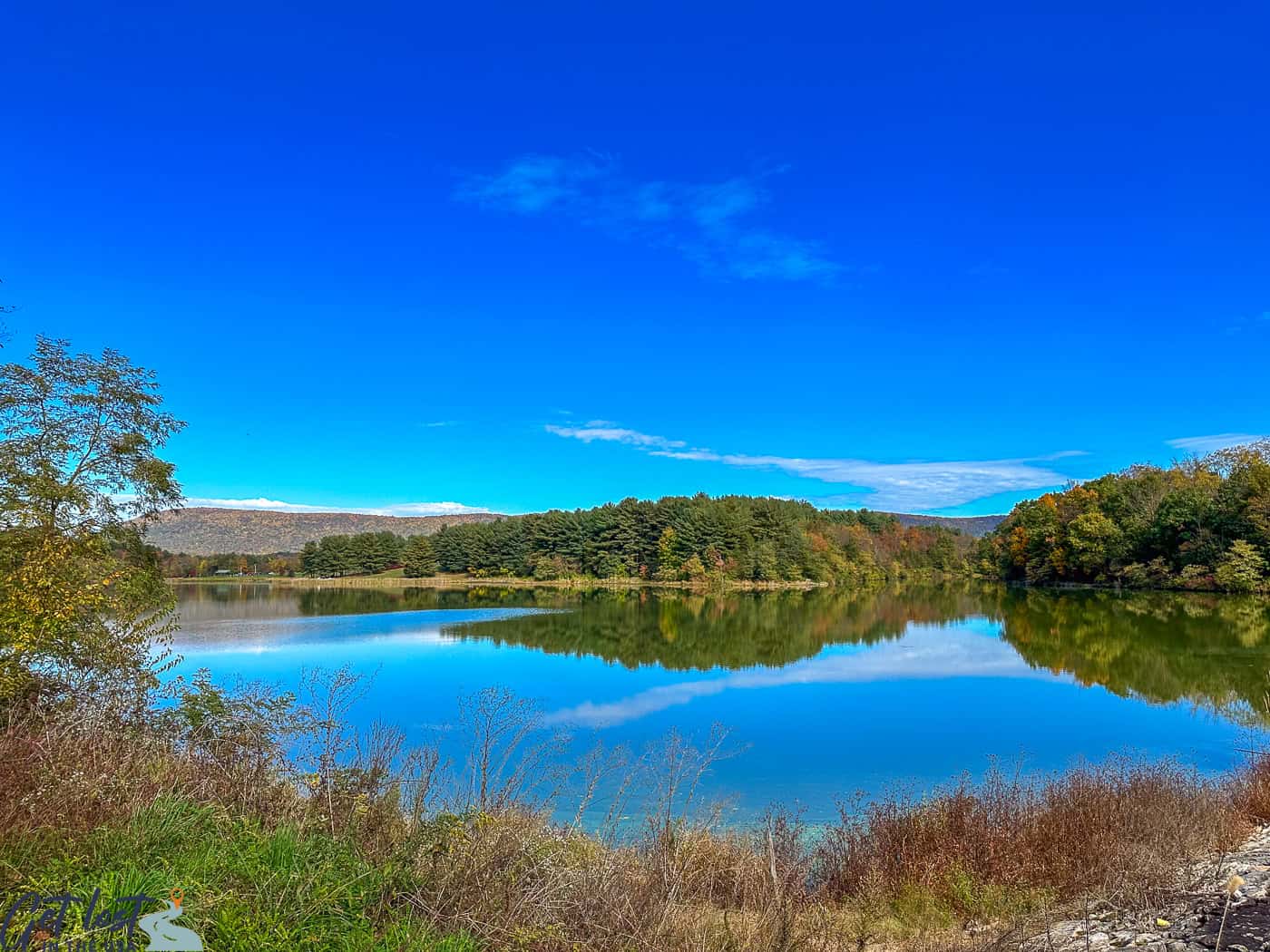 view at Opossum Lake.