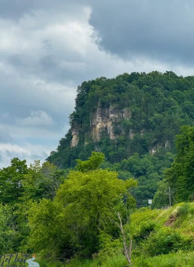 Driftless Area cliffs.