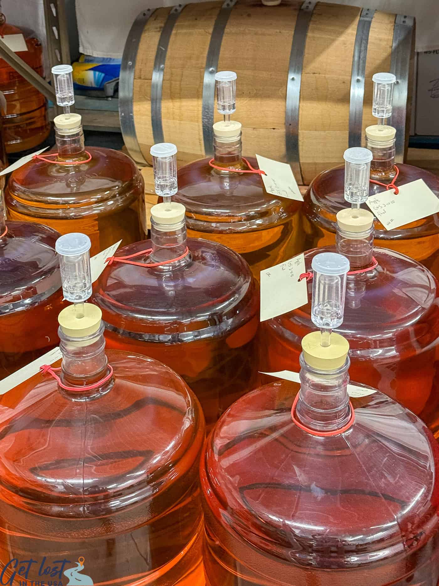 wine being made at Empty Nest Winery.