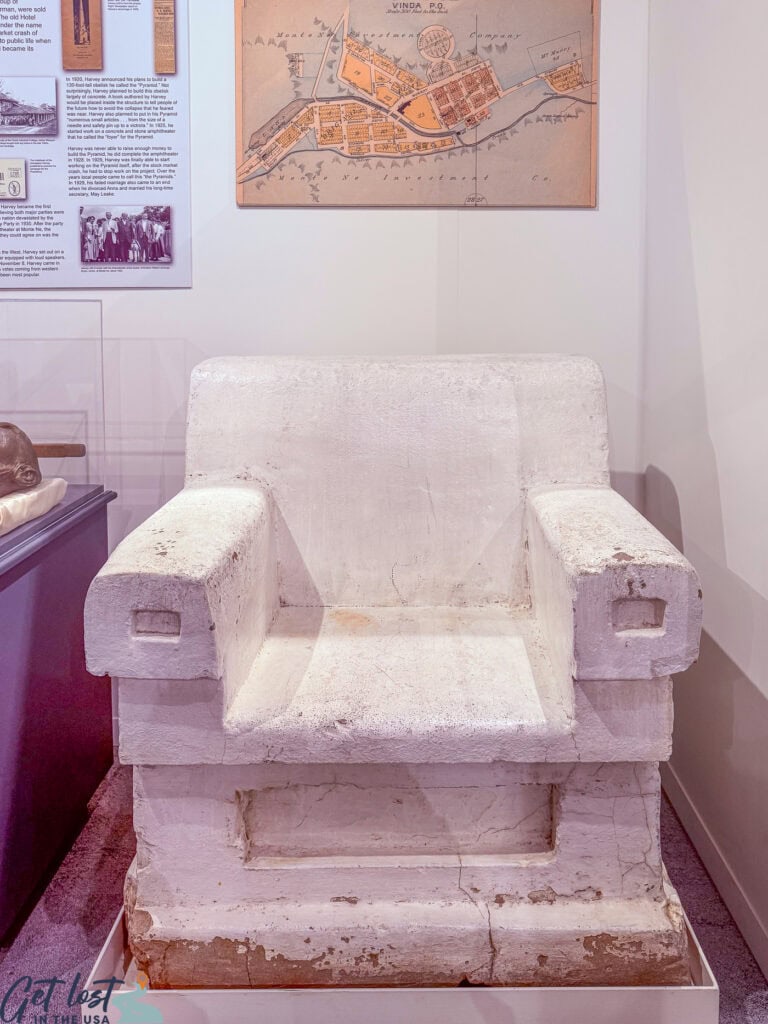 Monte Ne outside chair.