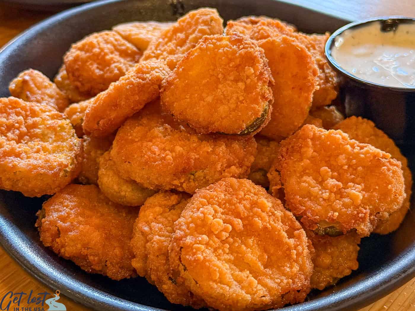 fried pickles.