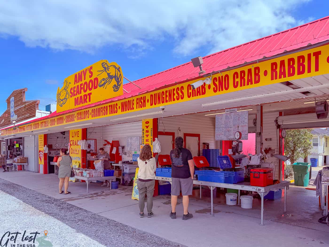 Amy's Seafood Mart.