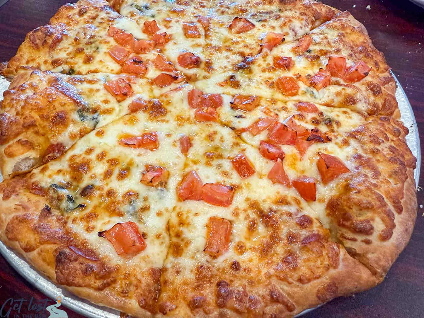 Beesting pizza at Shinytop Brewing.