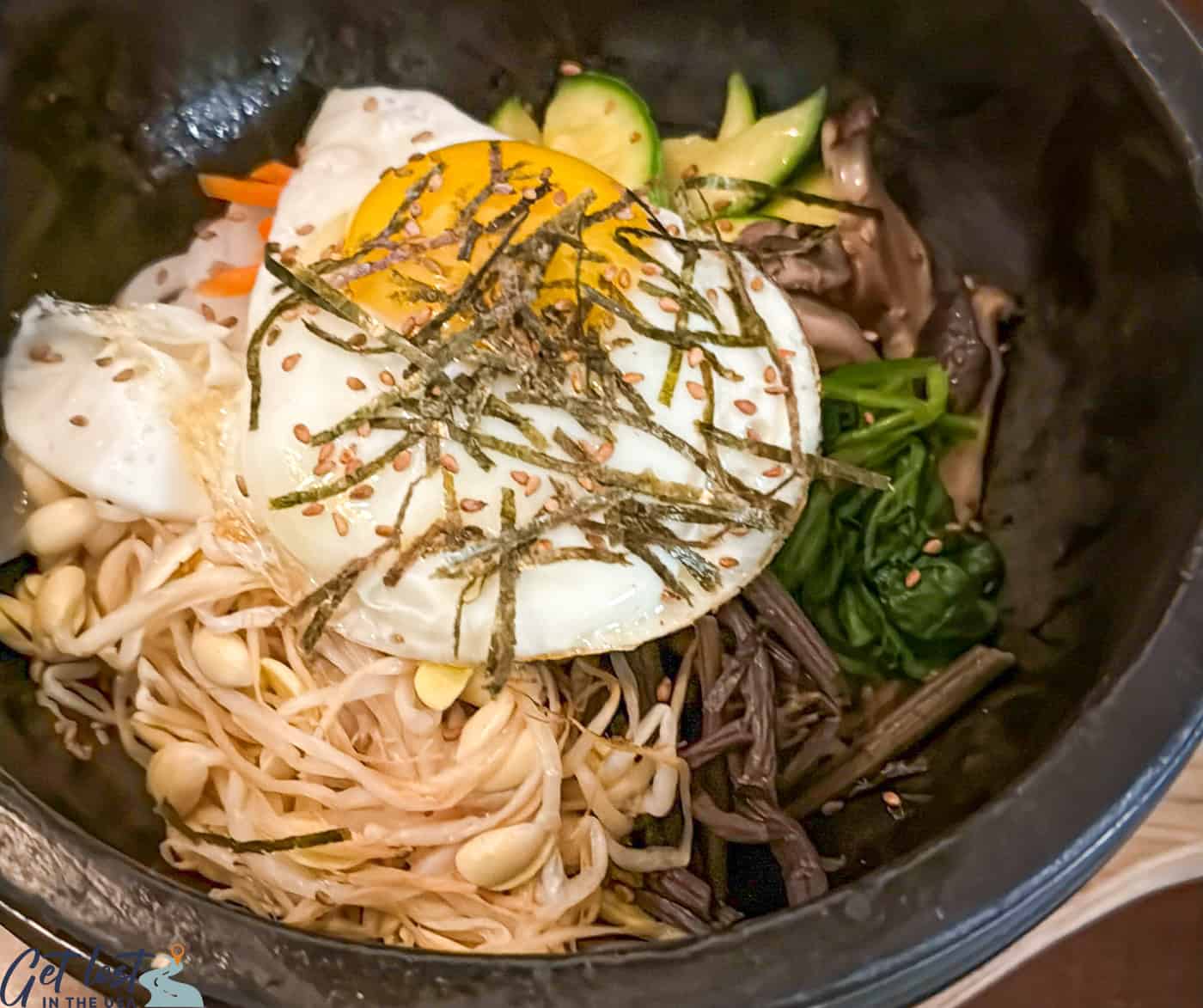 Bibimbap at Gaga and Hoo.