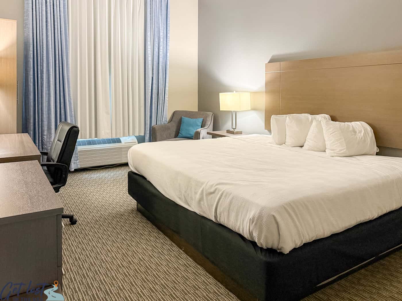 Brookstone Inn guest room.