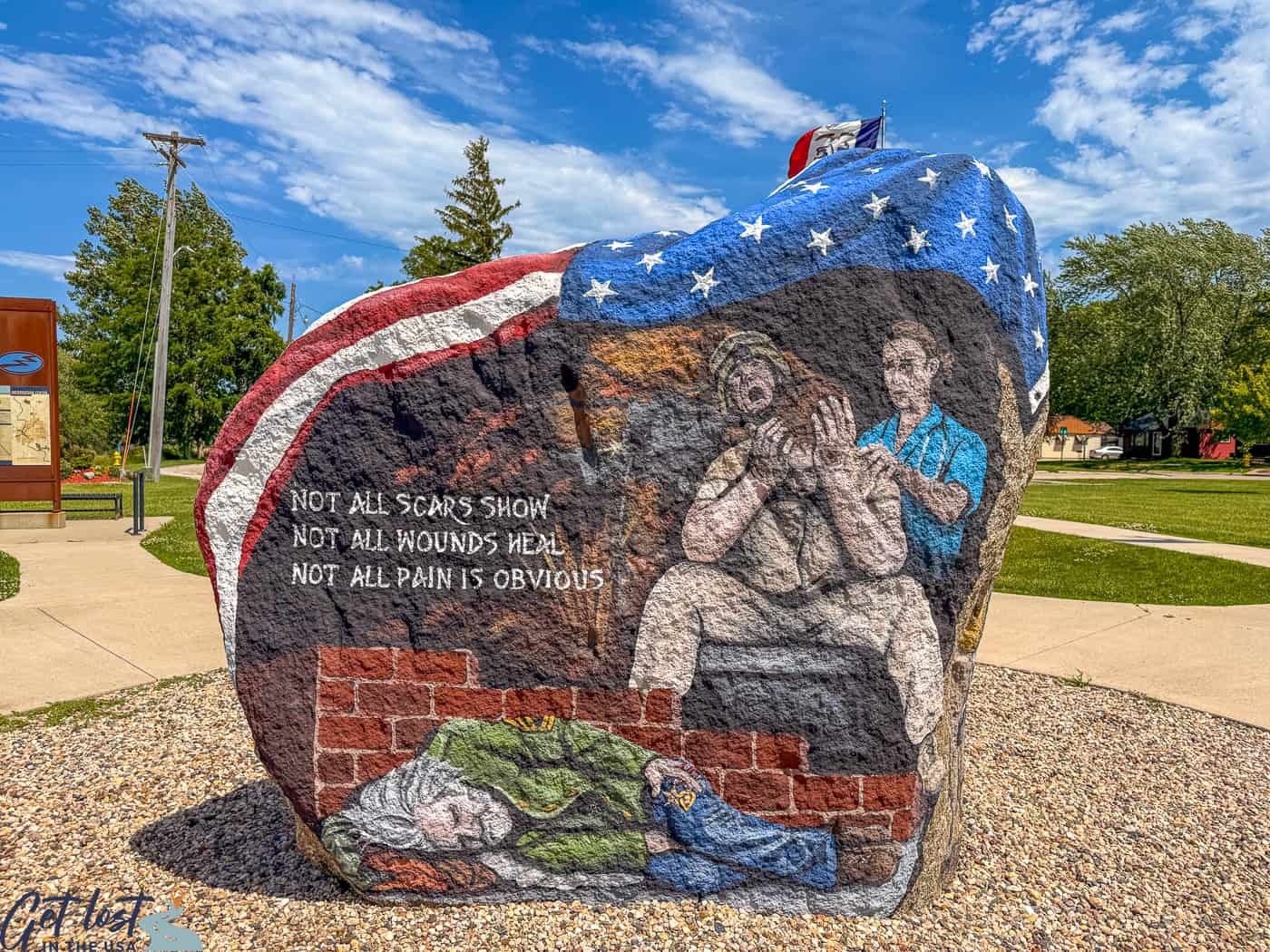 Fort Dodge IA Freedom Rock.