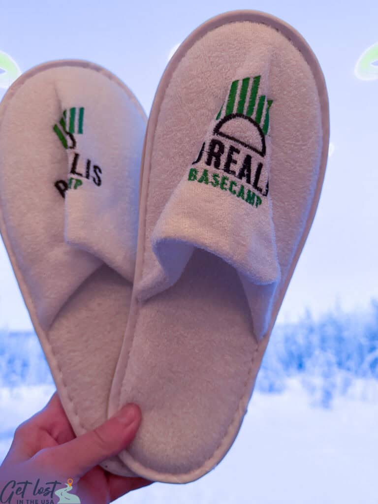 Borealis Basecamp slippers.