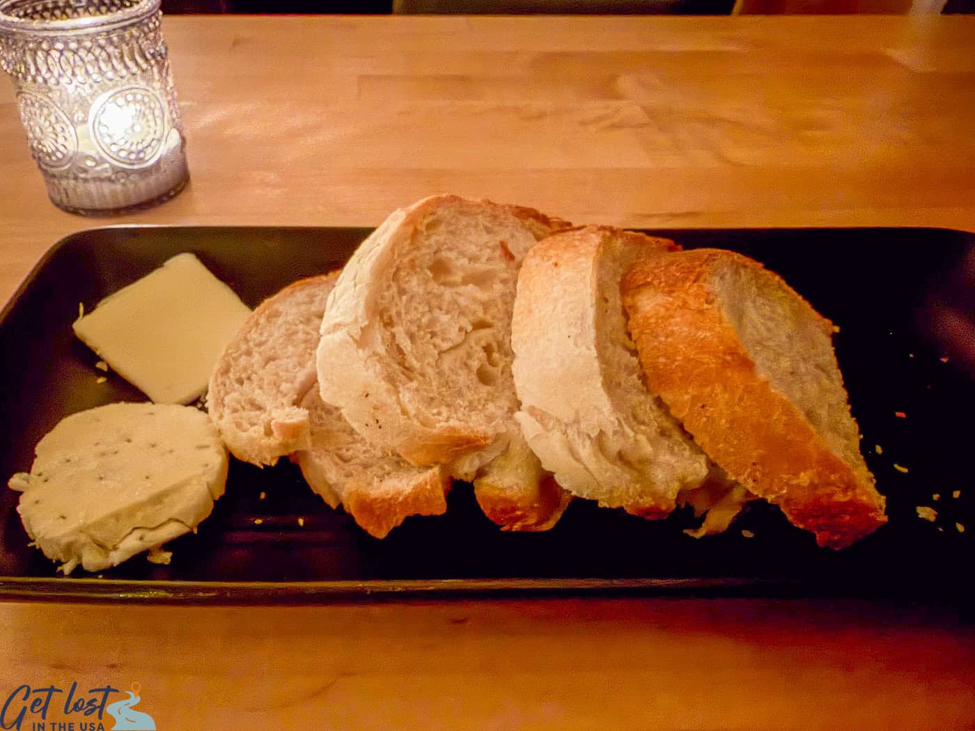 bread and butter at Latitude 33.