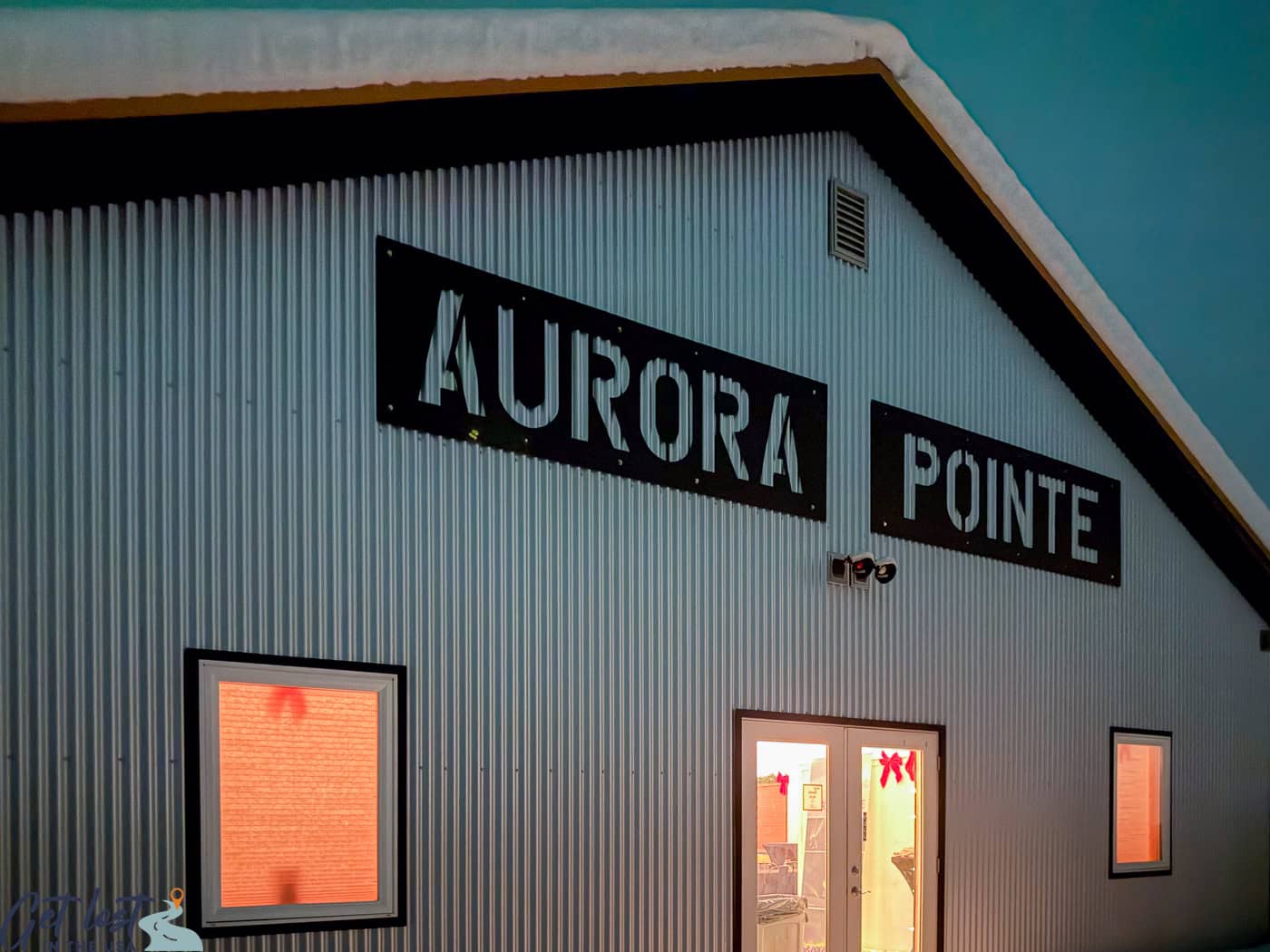 exterior of Aurora Pointe.
