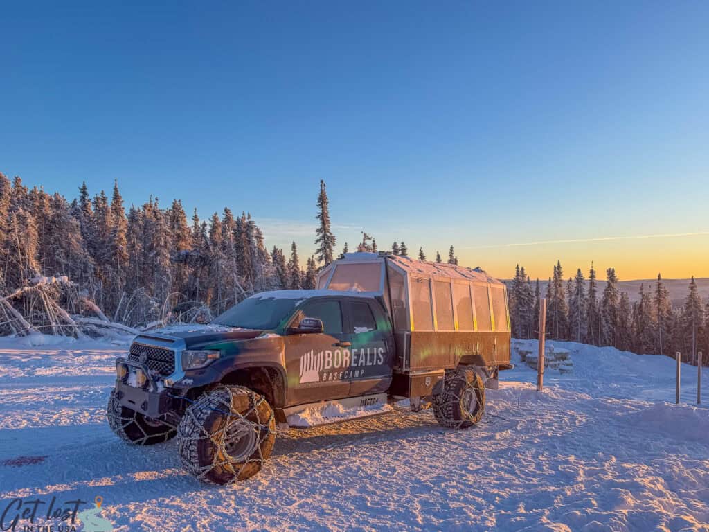 sunset snowcoach .