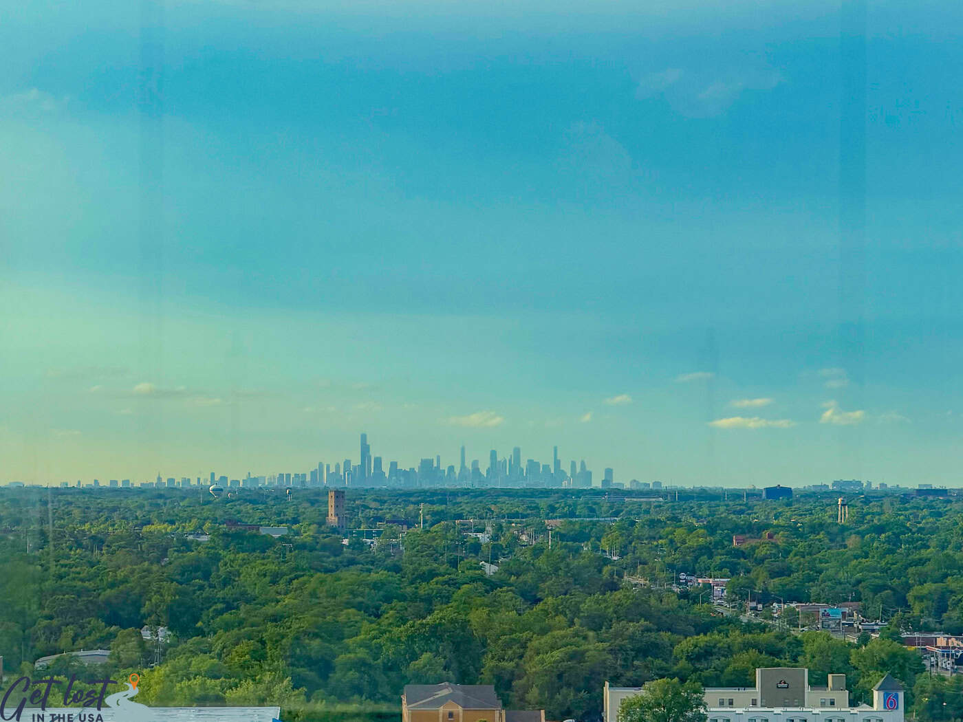 Chicago skyline view from Alto.