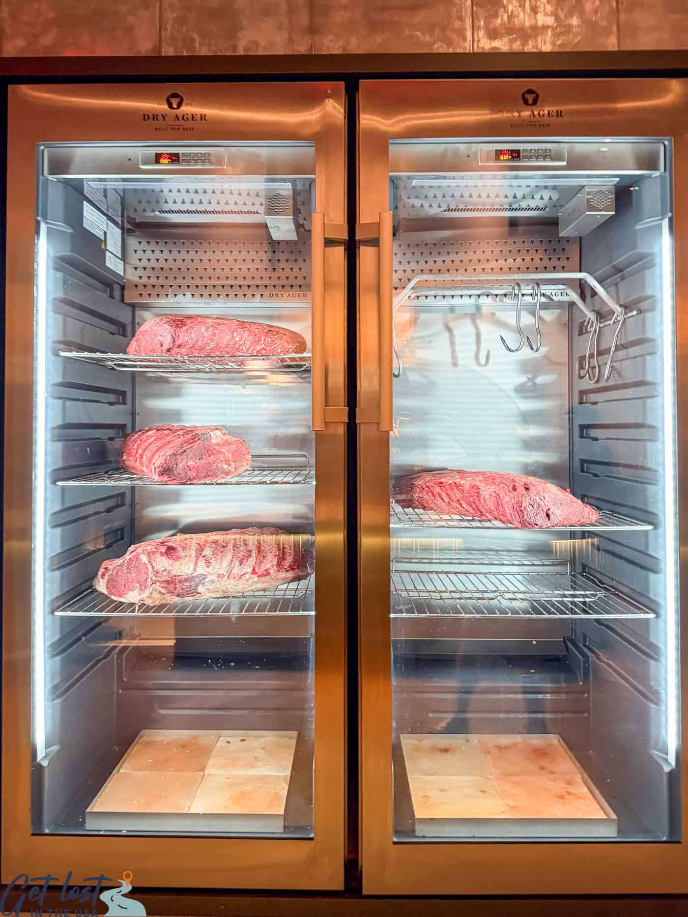 dry-aging steaks at Alto.