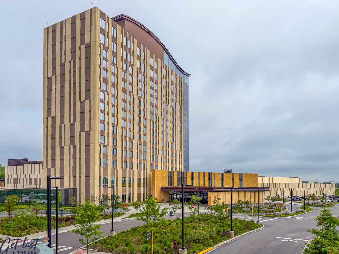 exterior of Wind Creek Chicago Southland.