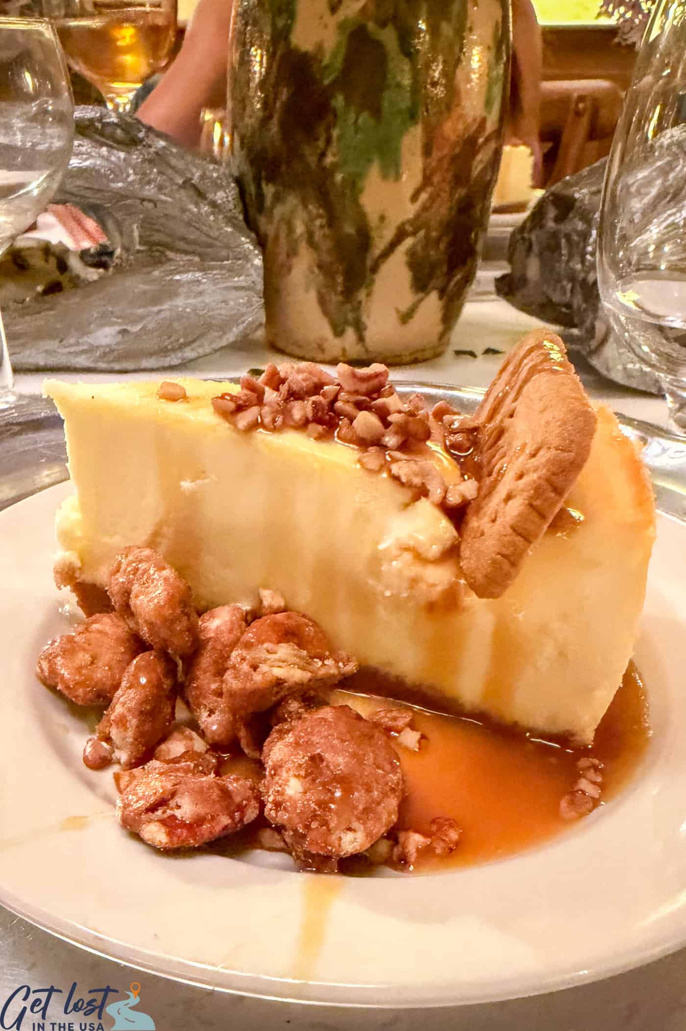 pecan cheesecake.