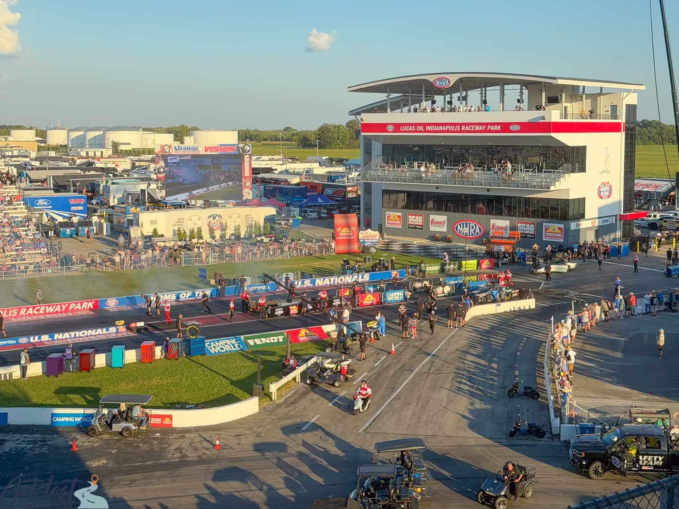 Lucas Oil Indianapolis Raceway Park NHRA US Finals.
