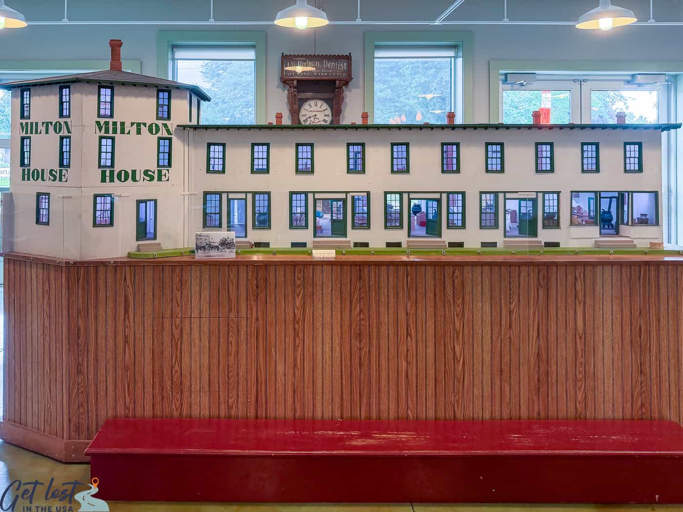 Milton House Museum model.