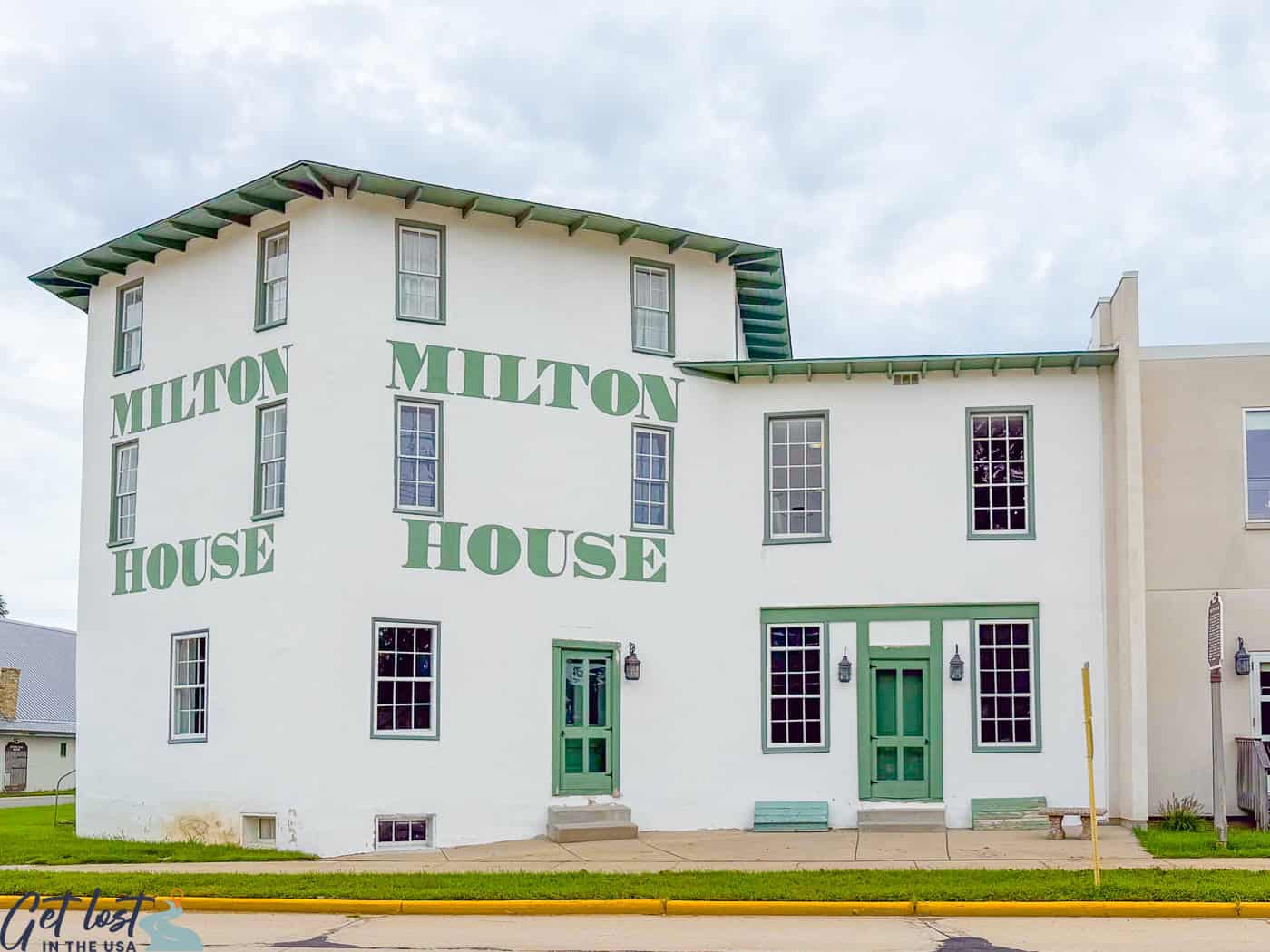 exterior of Milton House Museum.